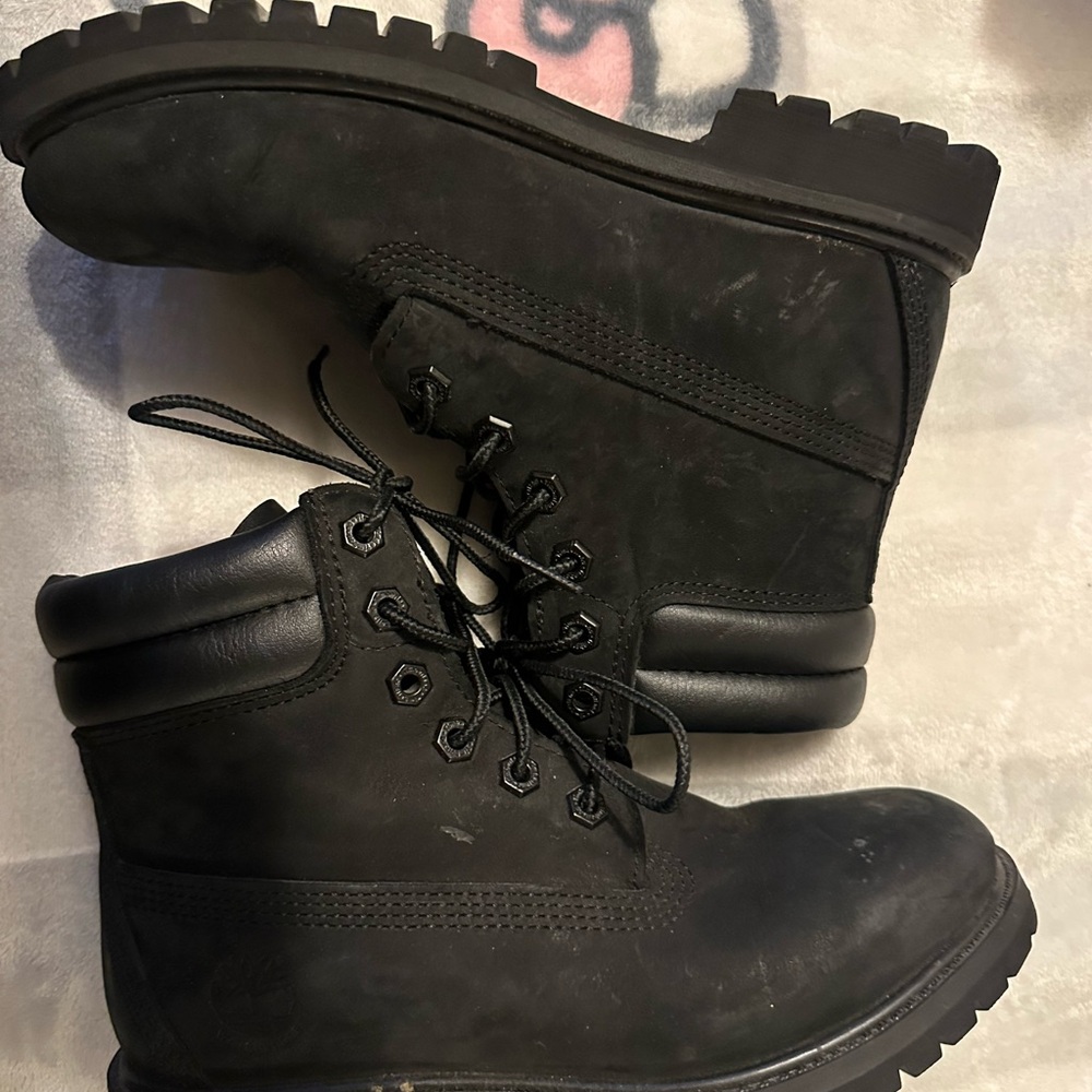 Timberland Black Boots